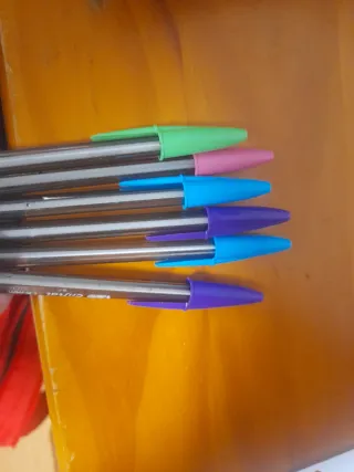 Bolis Bic Cristal de colores