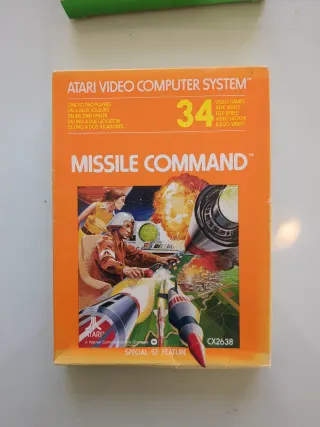 Juegos Atari Pinball Missile Tennis Outlaw