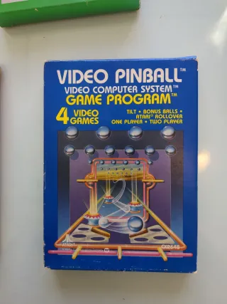 Juegos Atari Pinball Missile Tennis Outlaw