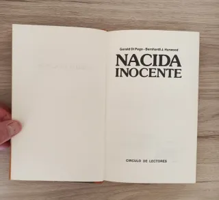 Libro: Nacida inocente
