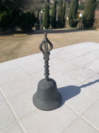 Campana antica bronzo da collezione