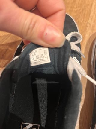 Vans Old Skool Zapatillas Negras Talla 35