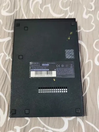 Consola PS2 Slim Black Charcoal + Mando Dualshock2