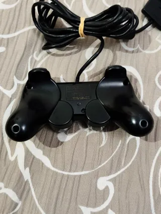 Consola PS2 Slim Black Charcoal + Mando Dualshock2