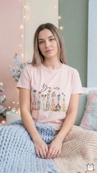 Camiseta Algodón Estampada Mujer Talla S