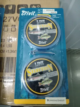 Crivit Sedales de Pesca Line Selection