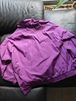 Chaqueta Adidas Morada 90s Talla XL