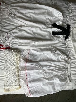 Traje Baturra Negro Bordado Flores