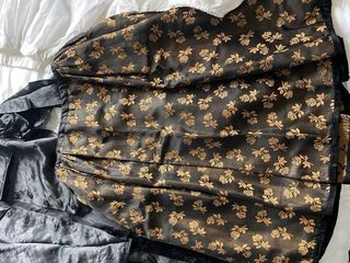 Traje Baturra Negro Bordado Flores