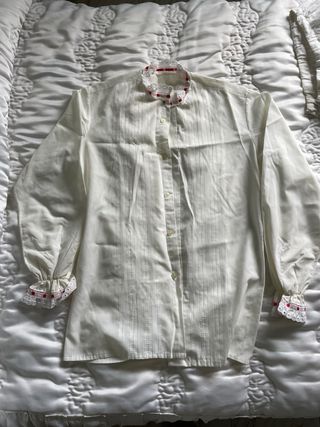 Traje Baturra Negro Bordado Flores