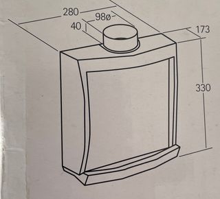Extractor de humos Cata Professional 500