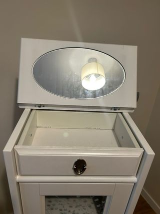 Vitrina Ikea Liatorp Blanca