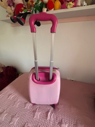 Maleta infantil unicornio con ruedas