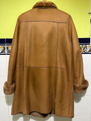 Abrigo de señora de piel y pelo