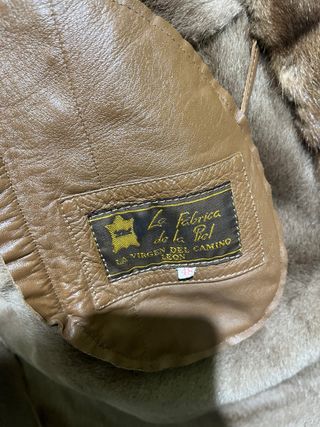 Abrigo de señora de piel y pelo