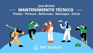 Pladur, chapa sandwich, pintura, etc.