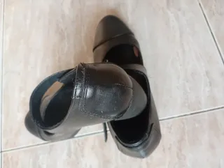 Mocasines negros mujer