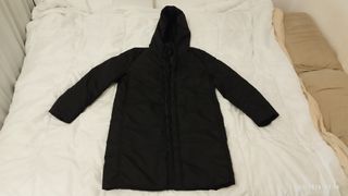 Parka/cazadora larga negra cálida - Nueva sin usar