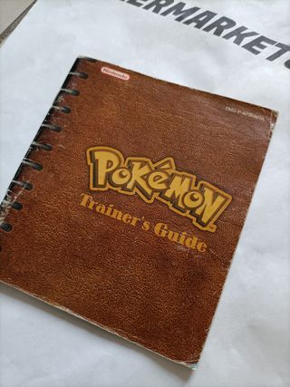 Libretto Pokemon Giallo Gameboy Classic ITA