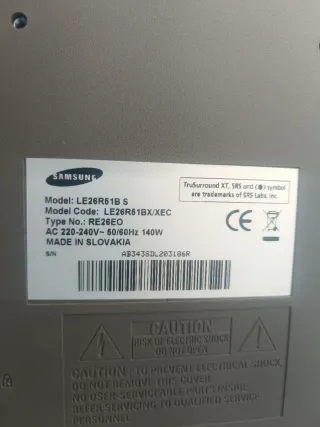 TV Samsung 26 con TDT