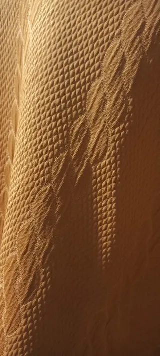 Elegante faldón, enaguilla, ropa mesa y tapete