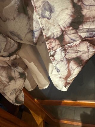 Vestido Mango floral talla S