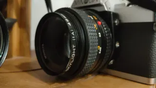 Minolta XG-1(n) + Objetivo 50mm F2