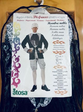Disfraz Noble Caballero Atosa M/L