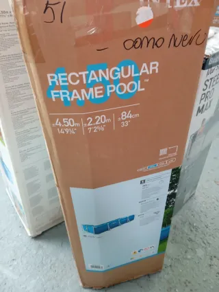 Piscina Desmontable Intex Azul