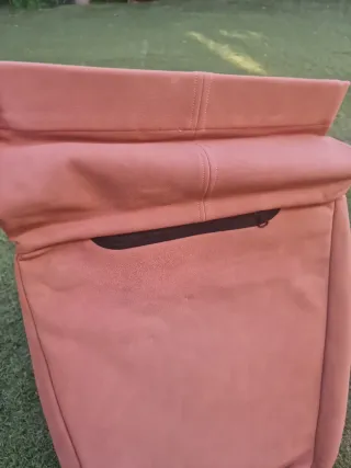 Mochila de moda color rosa/marrón