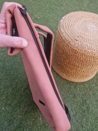 Mochila de moda color rosa/marrón