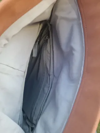 Mochila de moda color rosa/marrón