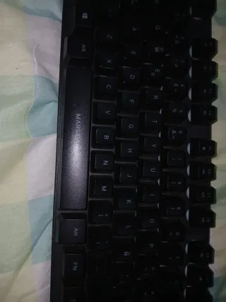 Teclado Mars Gaming Negro