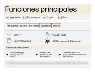 Impresora Multifunción HP OfficeJet Pro 8125e