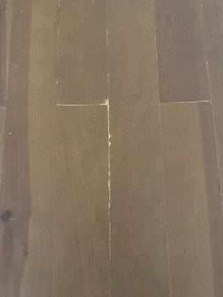 Mesa de comedor rectangular de madera maciza