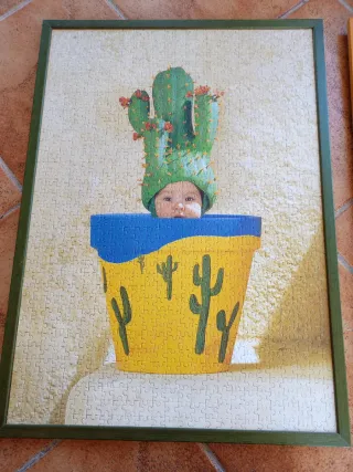 Cuadros Puzzle Marco Madera Medidas 50*70cm