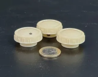 Perillas Botones Radio Antigua