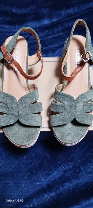 Sandalias BESTSELLER Talla 38 Verde