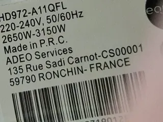 Radiador Eléctrico Blanco