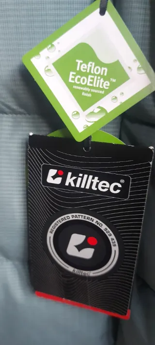 Abrigo Killtec verde azulado talla M