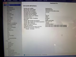 MacBook Pro 13 Apple - 16 Gb RAM