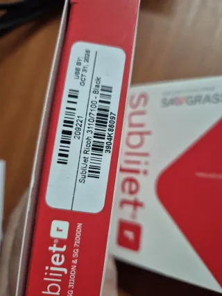 Cartucho negro Tinta Sublimación Sawgrass Sublijet