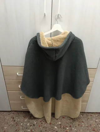 Poncho manta, para silla de ruedas.