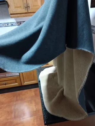 Poncho manta, para silla de ruedas.