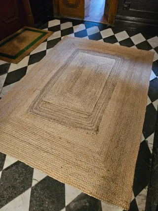 Lote 3 tappeti in giuta