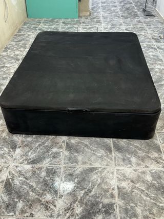 Canapé negro 200x160