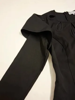 Top Negro de Minueto talla/S