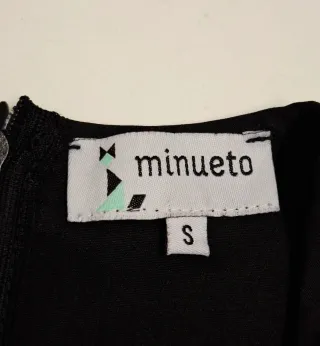 Top Negro de Minueto talla/S