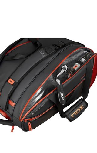 Paletero Nox Luxury Open Series Negro/Rojo