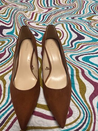 Zapatos Parfois Marrones Talla 40